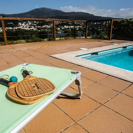 펜션 Casa Con Piscina A Orilla Del Rio Mino